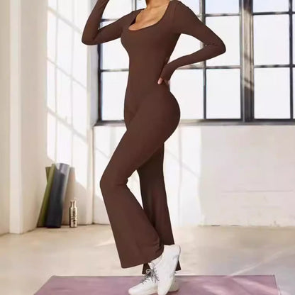 Women's Sporty Jumpsuit Elegant Figure-Hugging