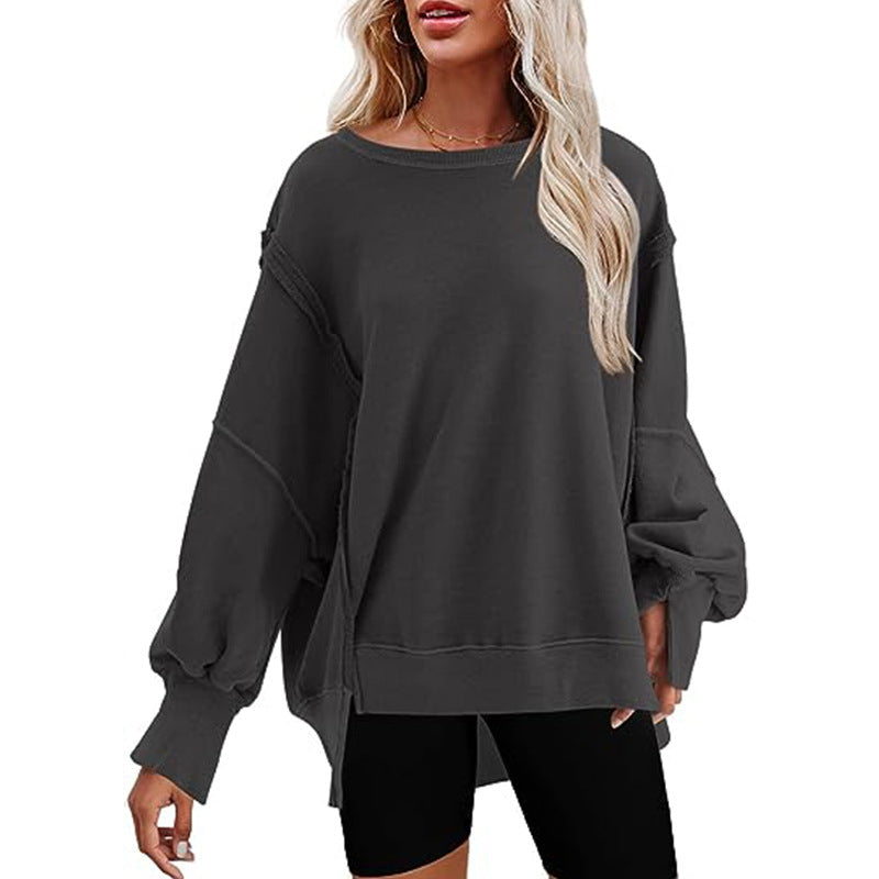 Women's Oversized Sweater Comfortable Casual Wide Sleeves