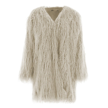 Women's Winter Coat Soft Fluffy Long