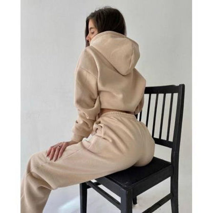 Women's Sporty Jogging Suit Set Comfortable Elegant