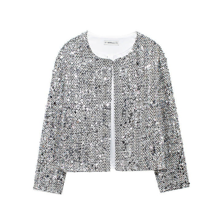 Glitter Jacket Women&