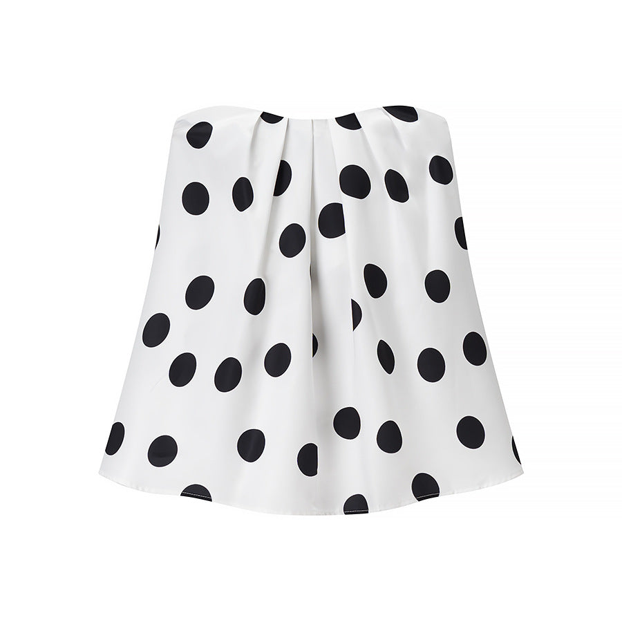Women's Culottes Wide Comfortable Polka Dot Skirt