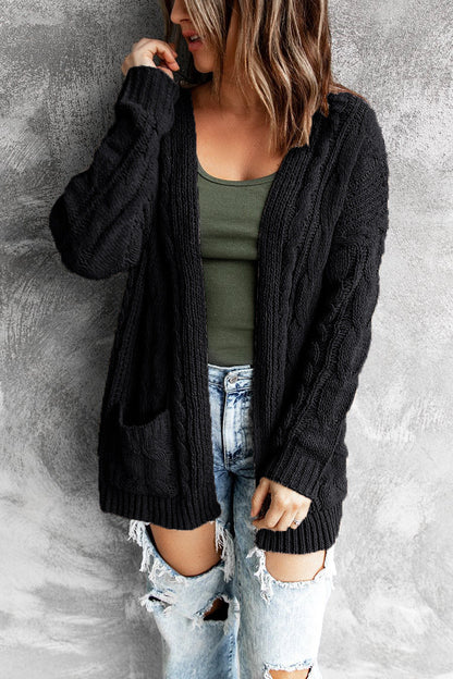 Women's Cardigan Oversized Sleeves and Deep Pockets