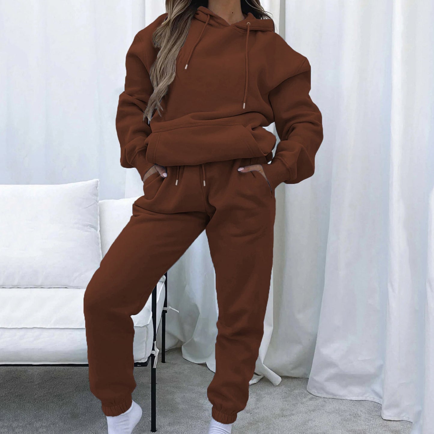Women's Comfortable Hoodie and Jogger Set