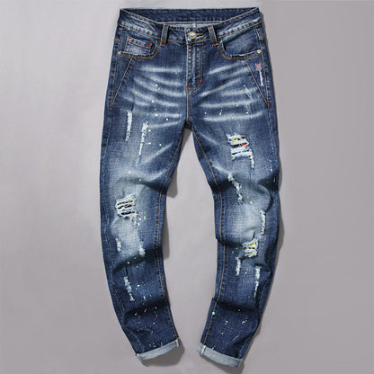 Men's Casual Jeans Colorful Design