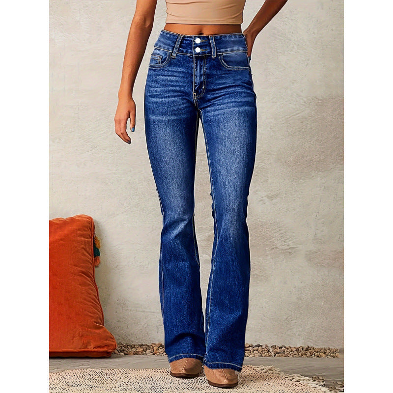 Women's Bootcut Jeans High-Quality Elegant Design