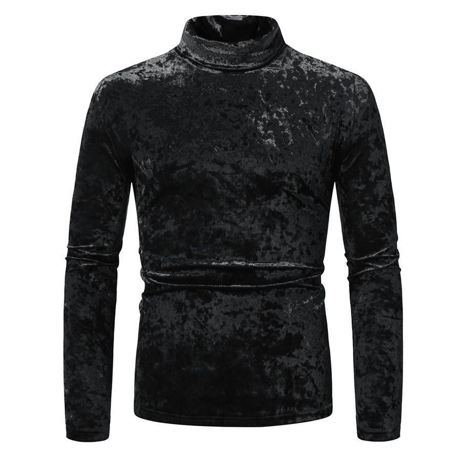 Men's Turtleneck Velvet Elegant Modern