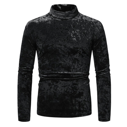 Men's Turtleneck Velvet Elegant Modern