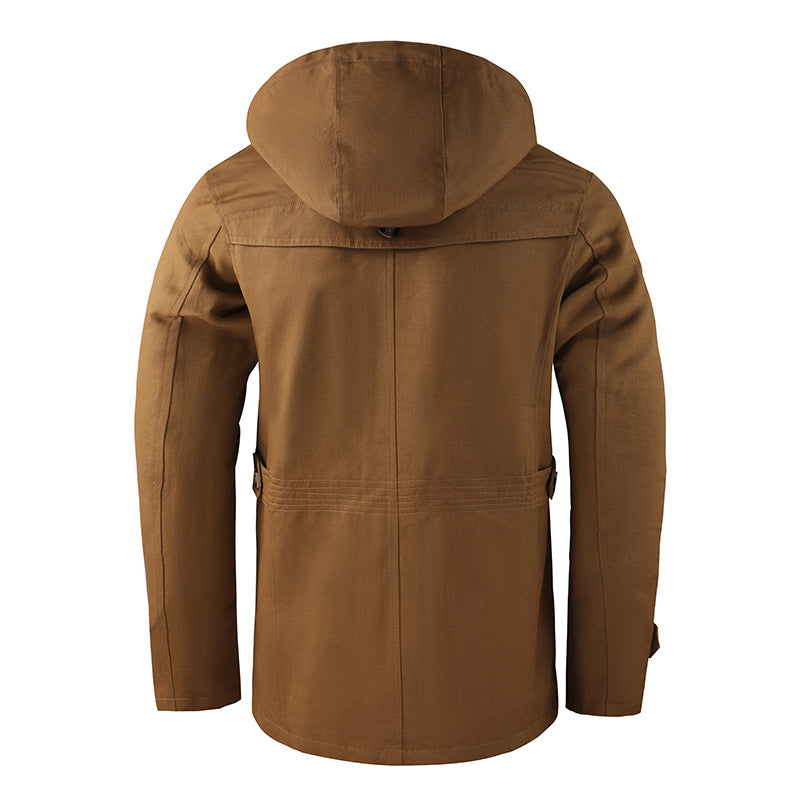 Kapuzenjacke Sportlich Casual - IdealeKleiden