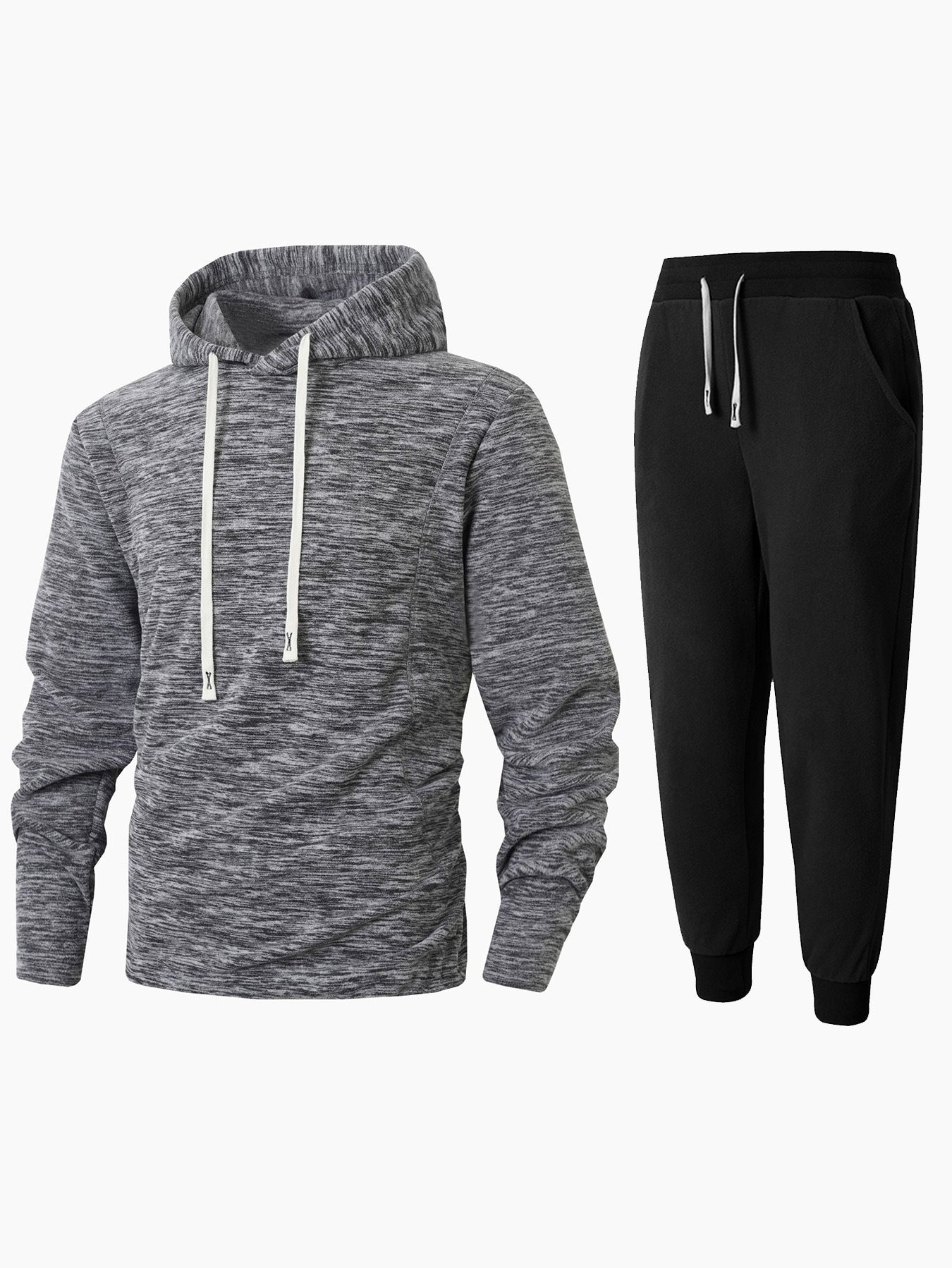 Men's Sports Set Fleece Hoodie and Joggers