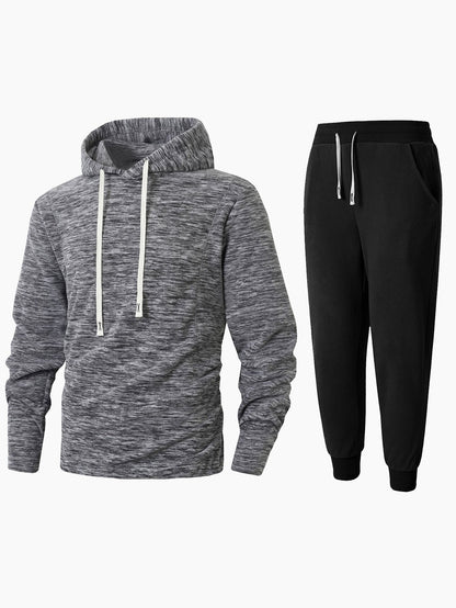 Men's Sports Set Fleece Hoodie and Joggers