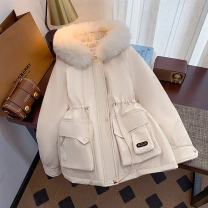 Women's Winter Jacket Warm Practical With Pockets