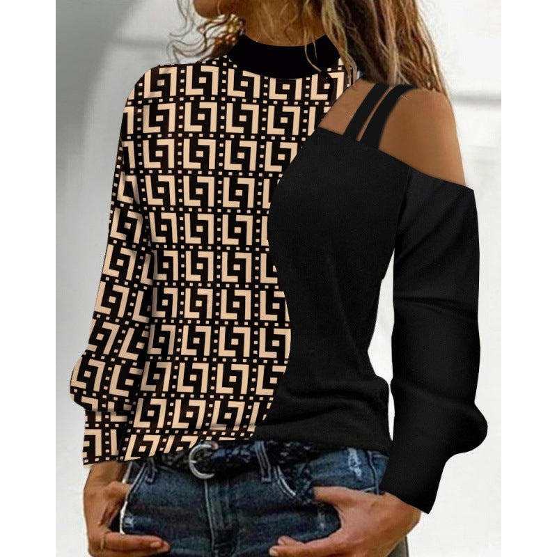 Women's Top Trendy Cut-Outs Modern Design