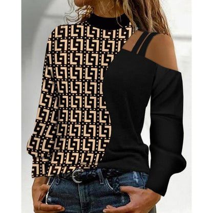 Women's Top Trendy Cut-Outs Modern Design