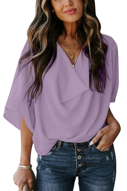 Women's Blouse Elegant Casual Cut Trendy Clothing