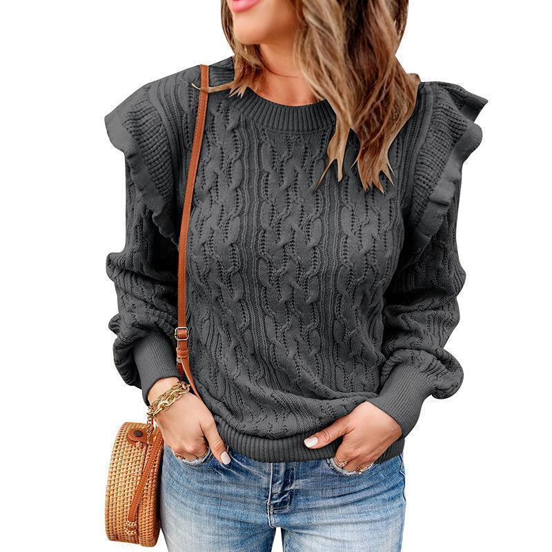 Women's Cable Knit Sweater Elegant