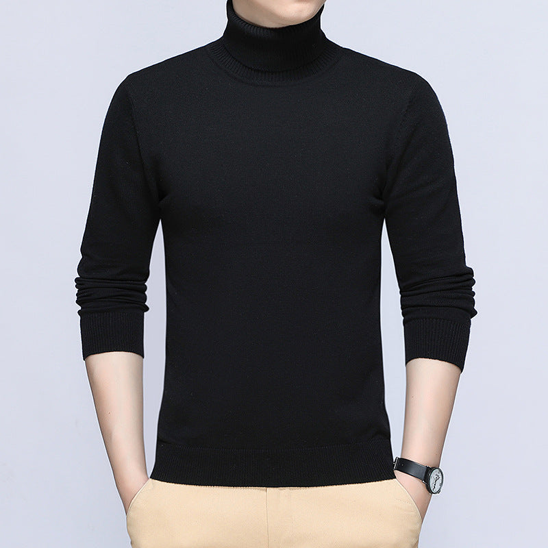 Men's Turtleneck Soft Cotton Comfortable