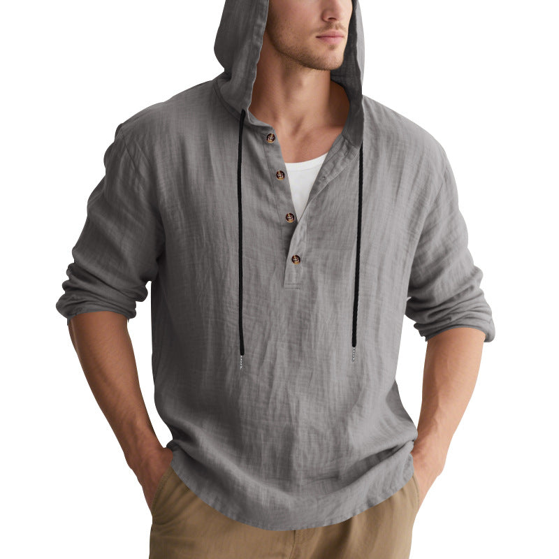 Men's Hoodie Casual Cotton High-Quality