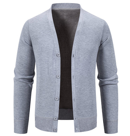 Men's Cardigan V-Neck Comfortable Buttons
