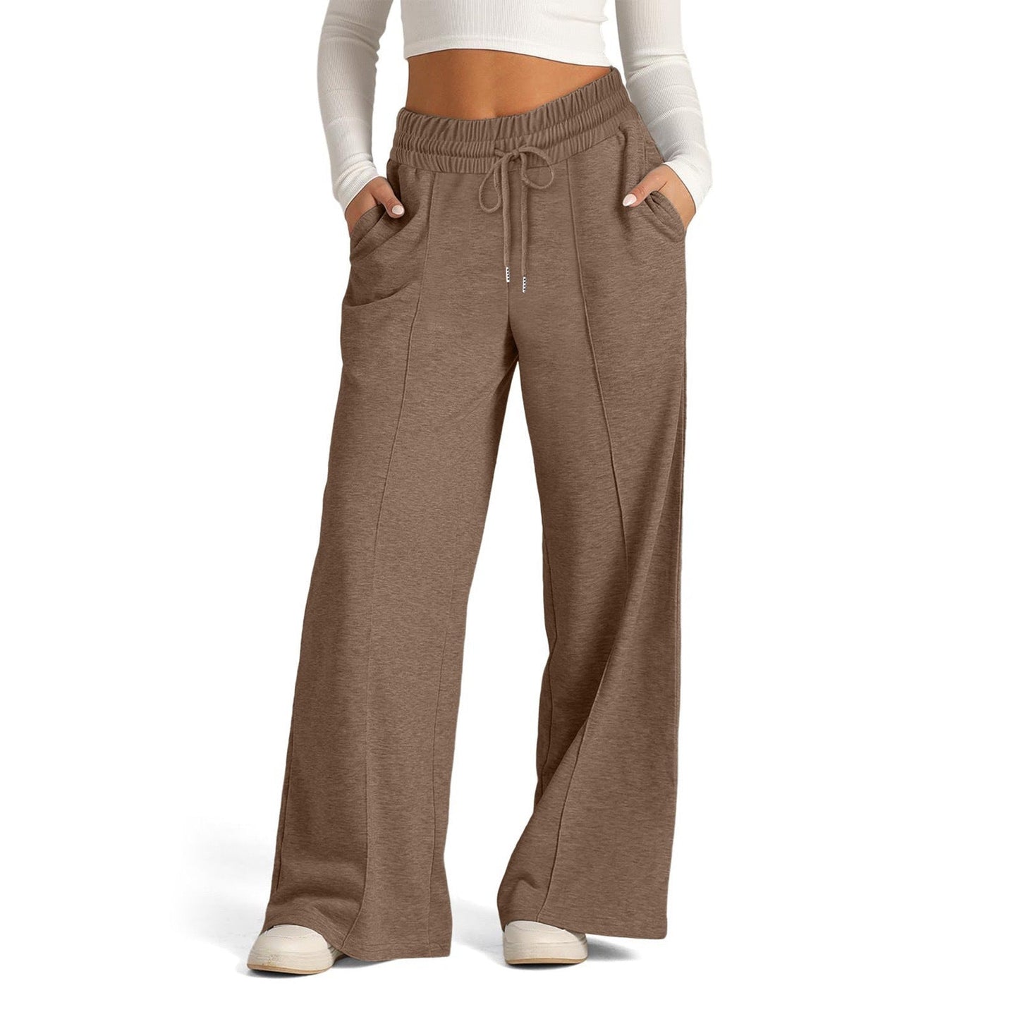 Women's Joggers Comfortable Elastic with Pockets