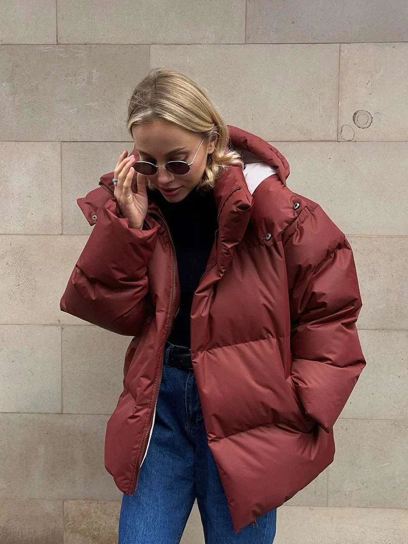 Women's Warm Quilted Puffer Jacket