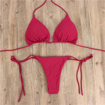 Damen Bikini-Set Einfach Elegant Verstellbar