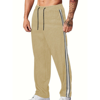 Men's Sports Pants with Stripes Modern Design
