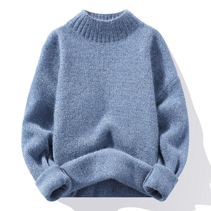 Damen Pullover Hochwertig Rippstrick Soft Kragen - IdealeKleiden