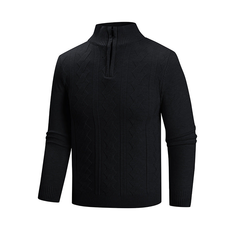Men's Turtleneck Sweater Elegant Design
