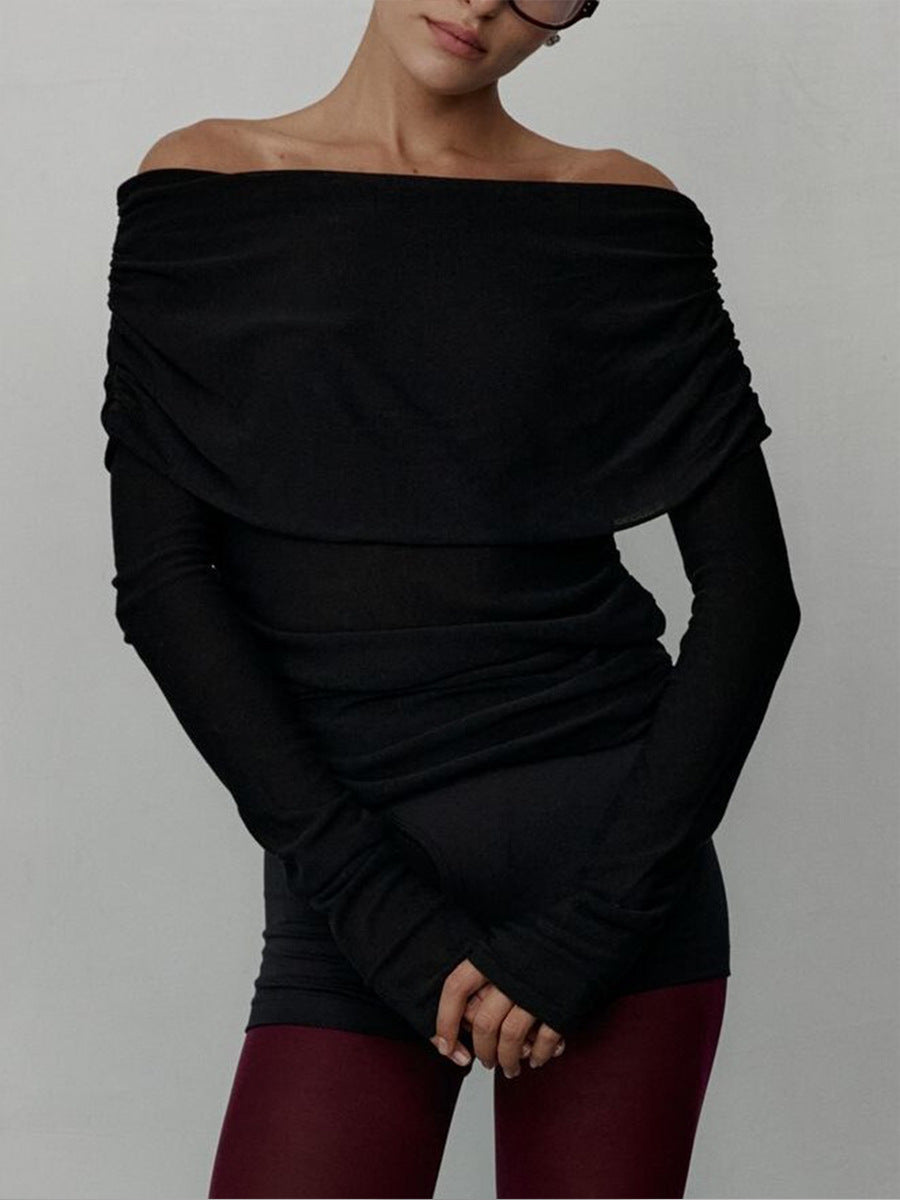 Women's Elegant Off-Shoulder Top