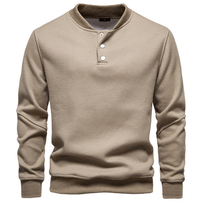 Men's Long Sleeve Structured Modern Sweater