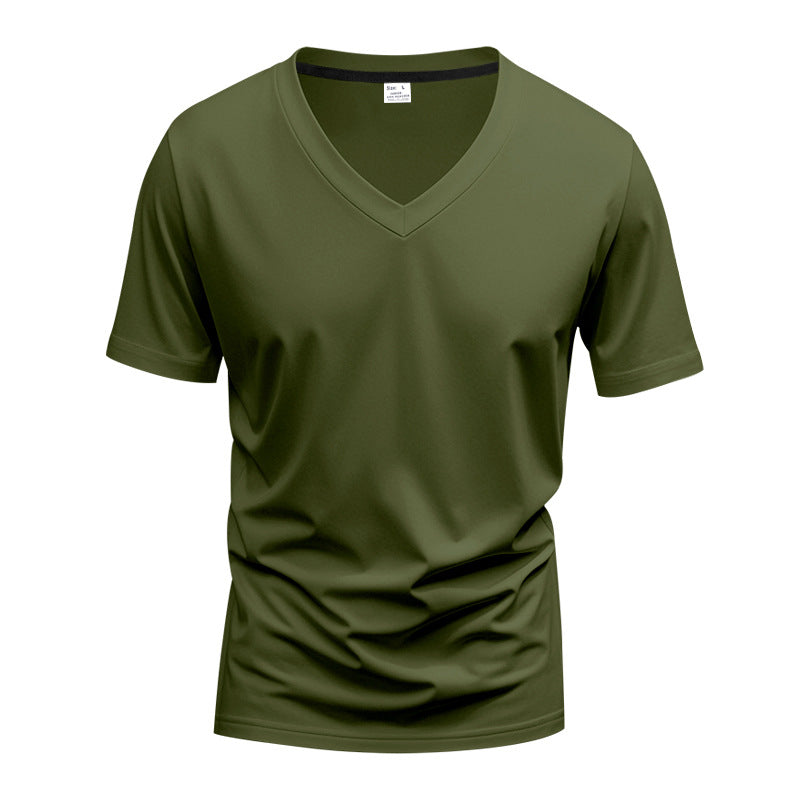 Men's T-Shirt V-Neck Lightweight Breathable