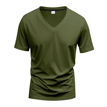 Men's T-Shirt V-Neck Lightweight Breathable