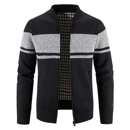Men's Cardigan Modern Textured Look