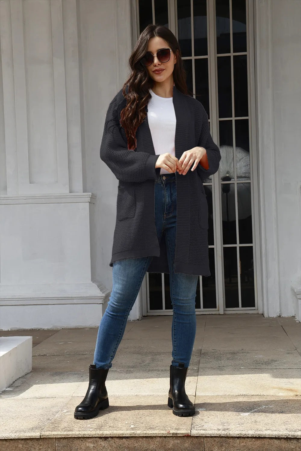 Women's Elegant Plus Size Cardigan
