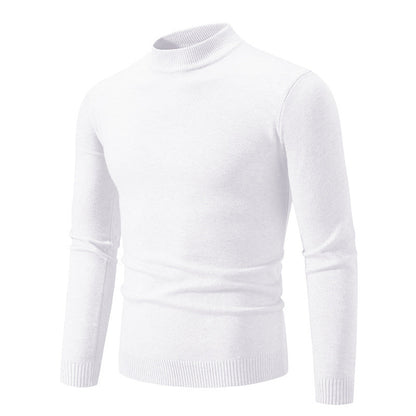 Men's Modern Fine Knit Turtleneck Sweater