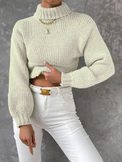 Women's Sweater Modern Voluminous Sleeves