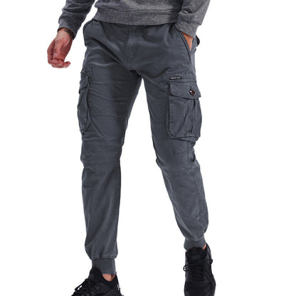 Herren Cargo-Hosen Bequem Praktisch Elastisch