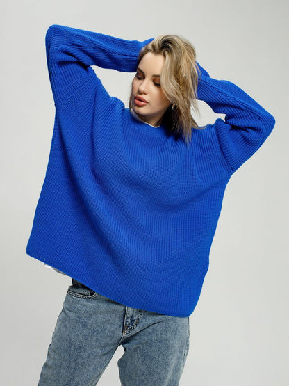 Women's Pullover Large Oversized Knit Design