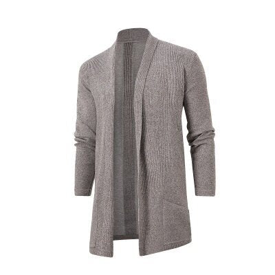 Men's Cardigan Open-Front Practical