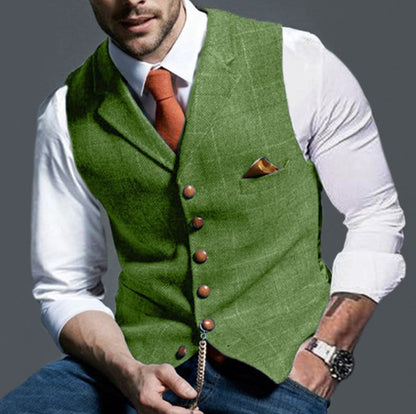 Men's Vest Elegant Slim Fit Stylish