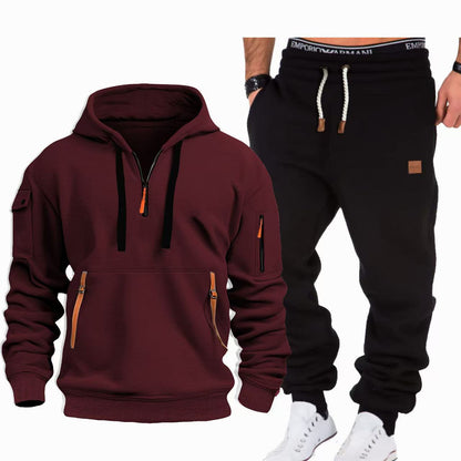 Comfortable Men's Sporty Elegant Tracksuit