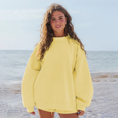 Women's Oversized Sweatshirt Generous Comfortable