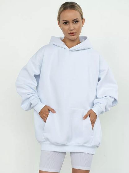 Women's Oversized Hoodie Snuggly Soft With Kangaroo Pocket