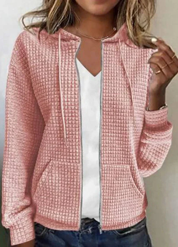 Stylish Women's Jacket with Simple Shoulder Bag