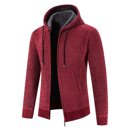 Men's Hooded Softshell Jacket Modern Design