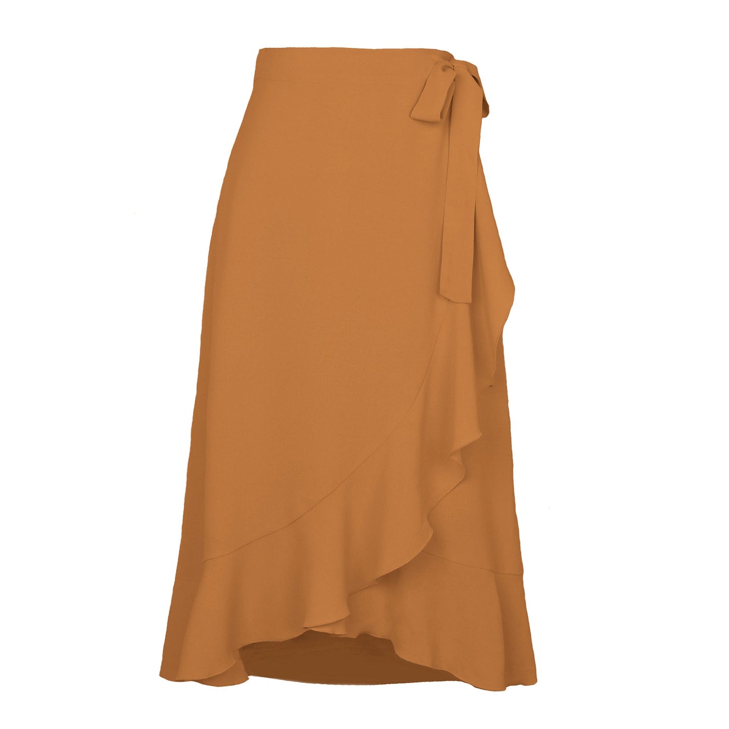 Women's Wrap Skirt Elegant Flowy Summer Dress