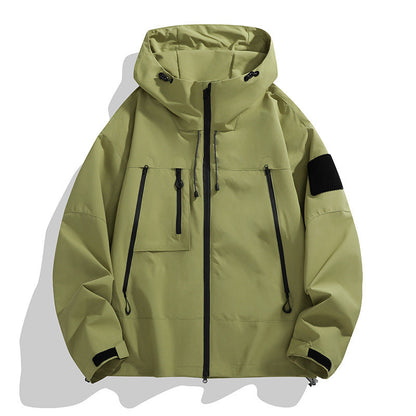 Men's Outdoor Jacket Functional Hood Waterproof