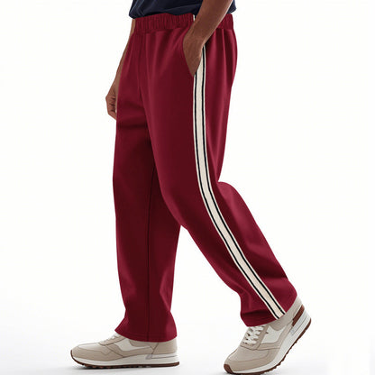 Men's Joggers Sporty Stripes Elastic