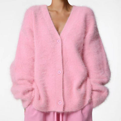 Women's Soft Oversized Cozy Cardigan